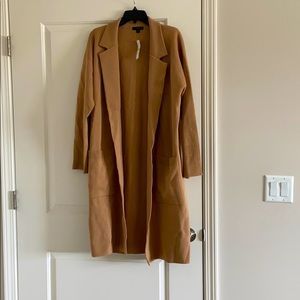 JCrew Ella Open Front Long Sweater Blazer